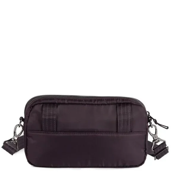 Lug Coupe XL Plus Convertible Crossbody Bag with Charm Bar Plum - New! - Picture 6 of 14